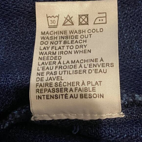 NWT SANDRINE ROSE Mandarin Shirt Long Size S - Picture 4 of 4